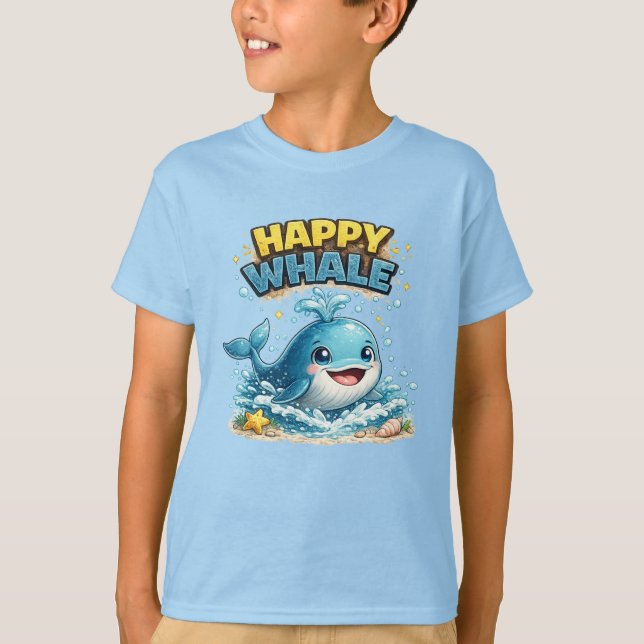 Camiseta Ballena Feliz (Anverso)