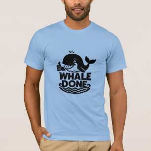 Camiseta Ballena finalizada   Cómnito sarcástico de ballena