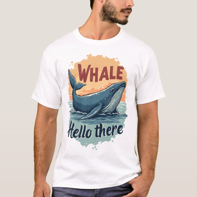 Camiseta Ballena Hola (Anverso)