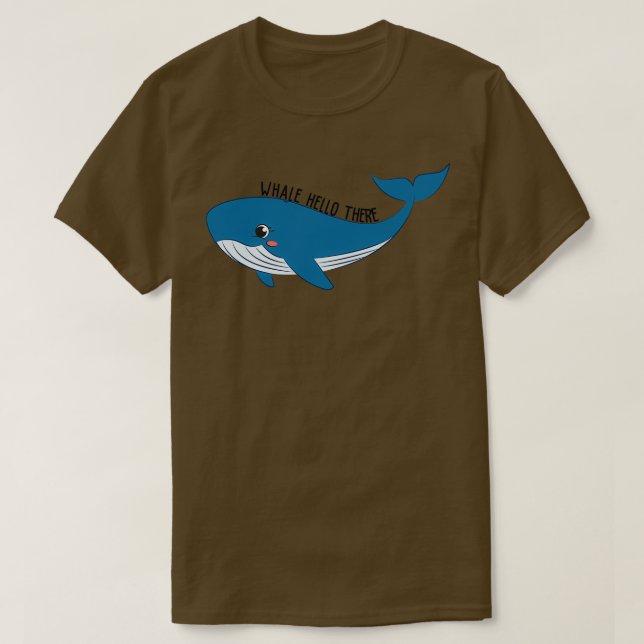 Camiseta Ballena Hola 5 (Diseño del anverso)