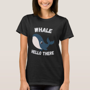 Camiseta Ballena Hola Allí Divertidos Colegas De Ballenas H