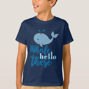 Camiseta Ballena Hola Allí Personalizado De Ballenas Cuesta