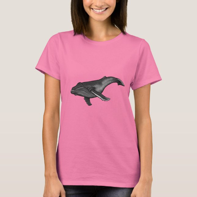 Camiseta ballena jorobada (Anverso)