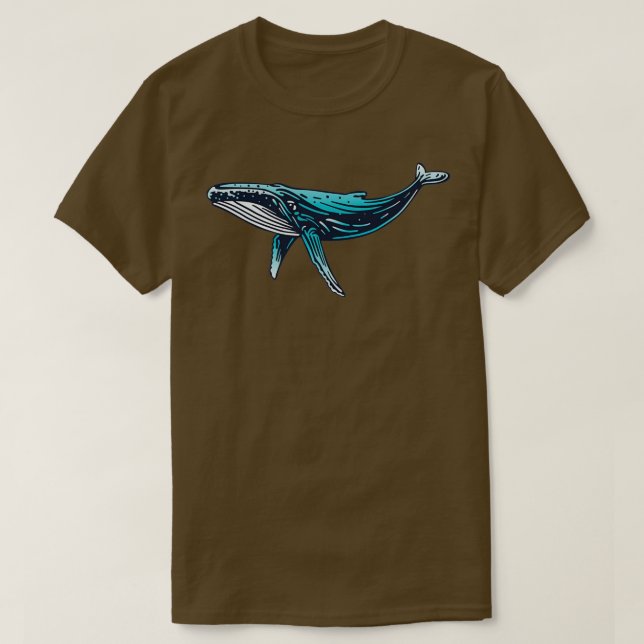 Camiseta Ballena jorobada 10 (Diseño del anverso)