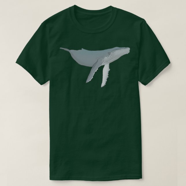 Camiseta Ballena jorobada 12 (Diseño del anverso)