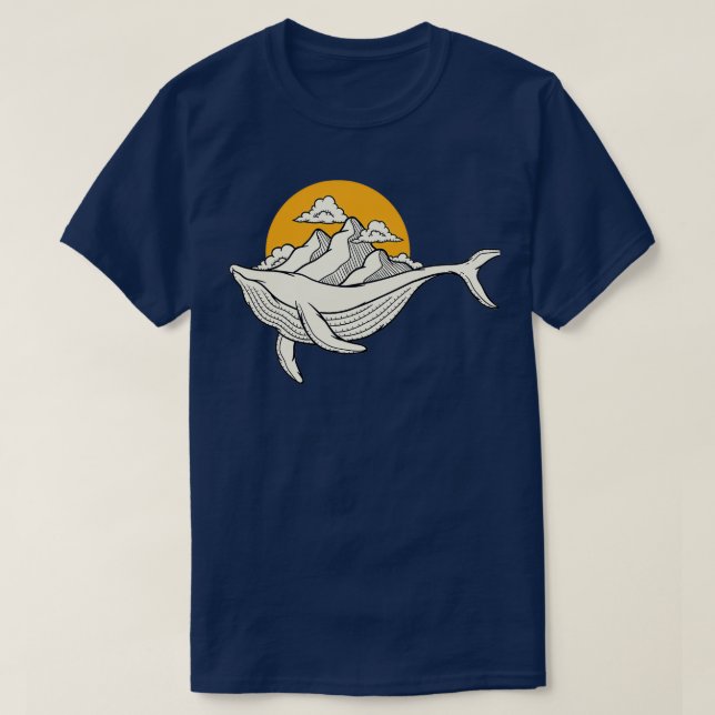 Camiseta Ballena jorobada 36 (Diseño del anverso)