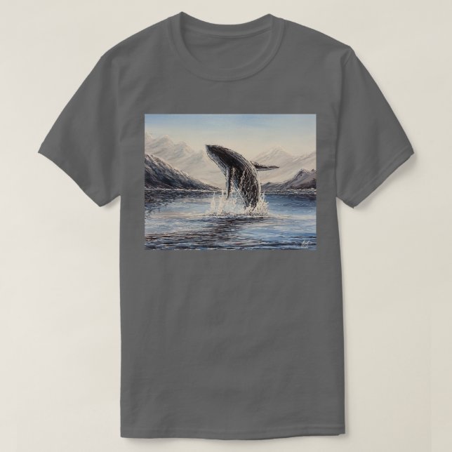 Camiseta Ballena jorobada 38 (Diseño del anverso)