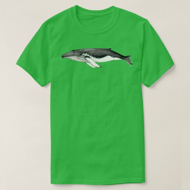 Camiseta Ballena jorobada 50 (Diseño del anverso)