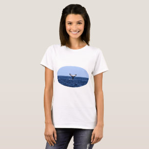 Camiseta Ballena jorobada en el océano