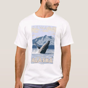 Camiseta Ballena jorobada - Seward, Alaska