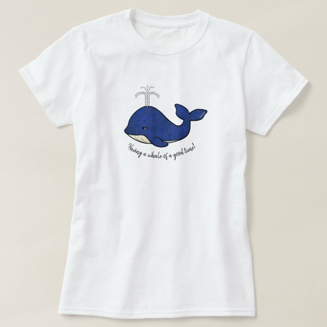 Camiseta Ballena KiniArt (Diseño del anverso)