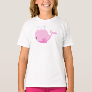 Camiseta Ballena marinera, ballena dulce, ballena pequeña,