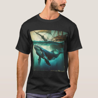 Camiseta Ballena mística de ensueño.