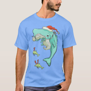 Camiseta Ballena navidad