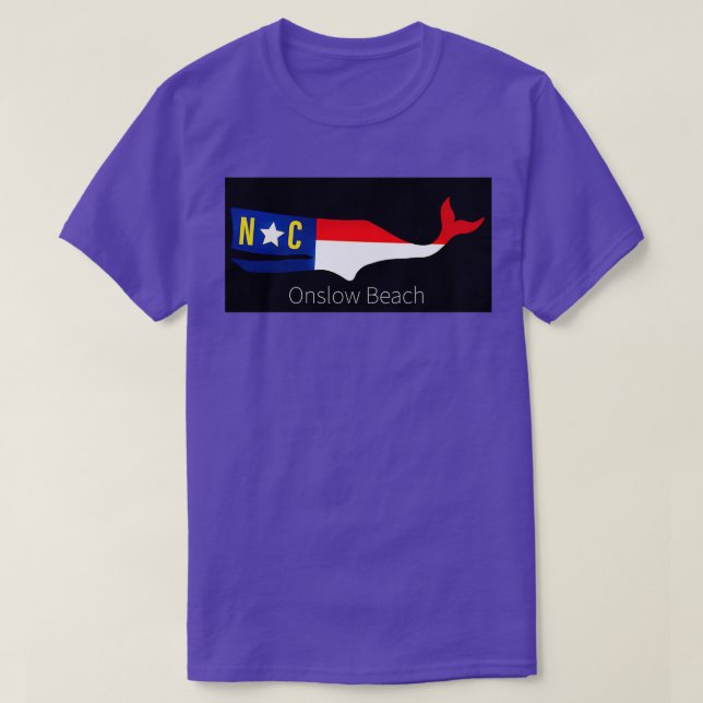 Camiseta Ballena Onslow Beach (Diseño del anverso)