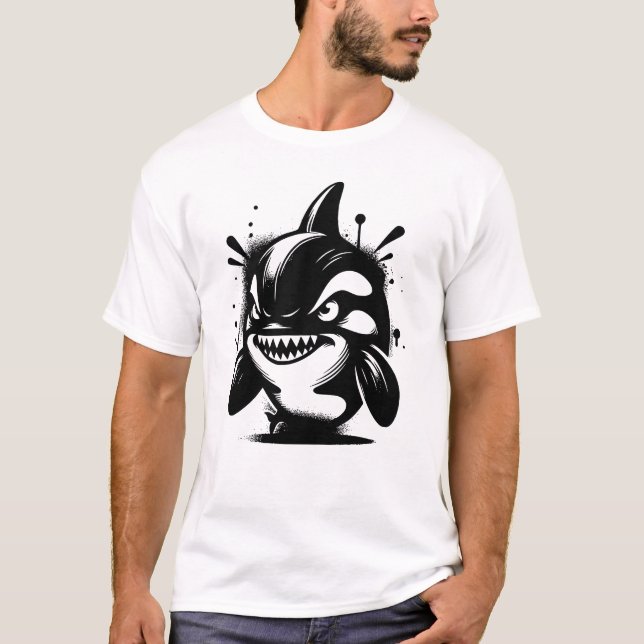 Camiseta Ballena Orca (Anverso)