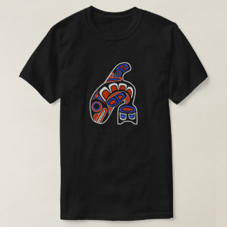 Camiseta Ballena Orca Alaska Haida Arte Tribal Nativo Estad