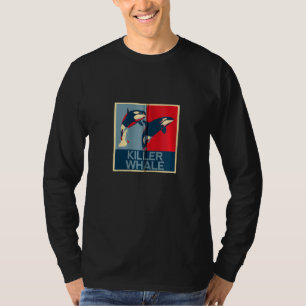 Camiseta Ballena Orca de Mar Ropa de Artículos Lindos Hombr