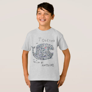 Camiseta ¡ballena para una causa!