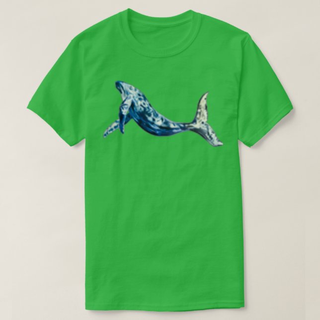 Camiseta Ballena patrón 53 (Diseño del anverso)