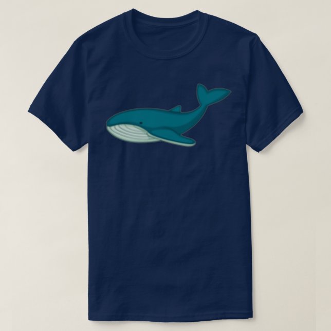 Camiseta Ballena patrón 6 (Diseño del anverso)
