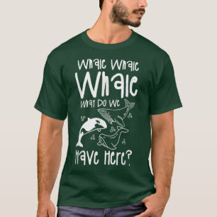 Camiseta Ballena Qué Tenemos Aquí Tiburones Biólogos Marino