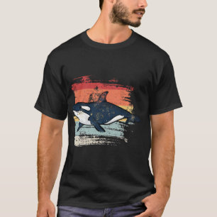 Camiseta Ballena Retro