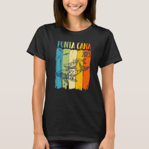 Camiseta Ballena Retro Punta Cana Tema Dominicano Familia V