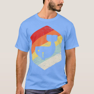 Camiseta Ballena retro vintage 1