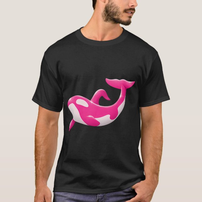 Camiseta Ballena rosa (Anverso)