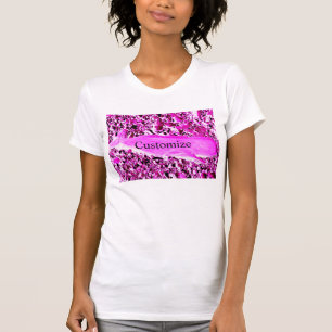 Camiseta Ballena rosa nadando