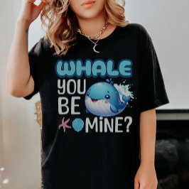 Camiseta Ballena, tú eres mi amor a la ballena