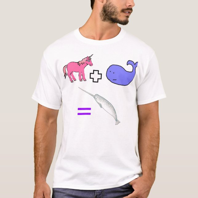 Camiseta Ballena + Unicornio (Anverso)