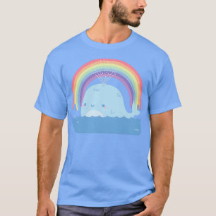 Camiseta Ballena y arcoiris
