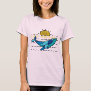 Camiseta ballenas