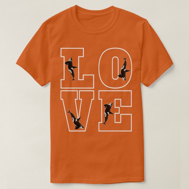 Camiseta Ballenas asesinas 1 (Diseño del anverso)