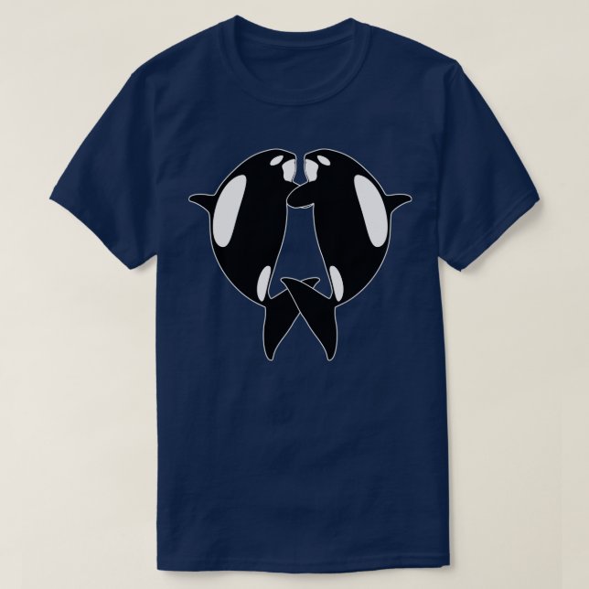 Camiseta Ballenas asesinas 2 (Diseño del anverso)