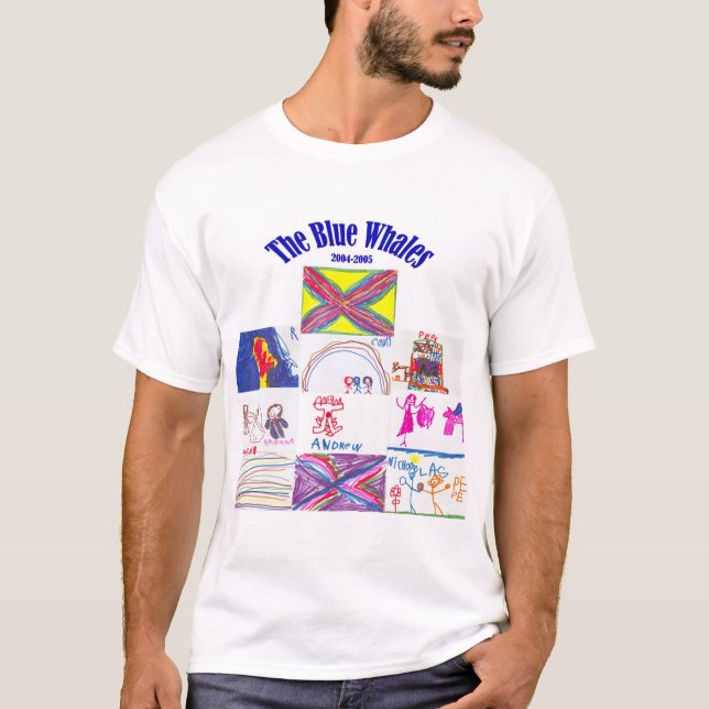 Camiseta Ballenas azules 2004-2005 de HMCDS (Anverso)