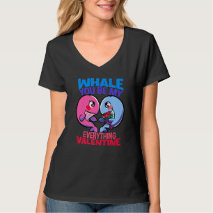 Camiseta Ballenas Azules Que Se Cita, Eres Mi Todo Vale