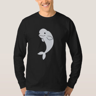 Camiseta Ballenas Beluga Cutan Animales Para Niños