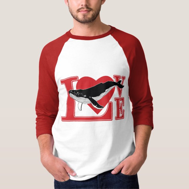 Camiseta Ballenas de amor (Anverso)