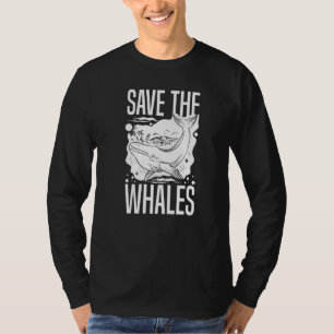 Camiseta Ballenas de ballena azul Cifras de Anima derecha