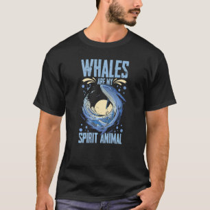 Camiseta Ballenas de ballena azul Cifras de Anima derecha