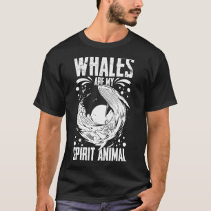 Camiseta Ballenas de ballena azul Cifras de Anima derecha