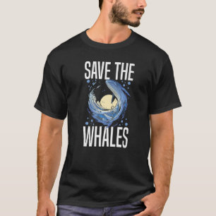 Camiseta Ballenas de ballena azul Cifras de Anima derecha