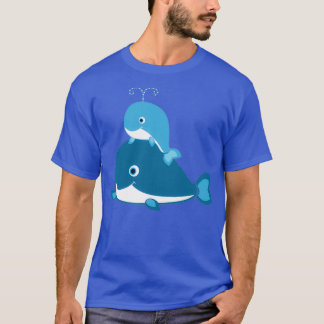 Camiseta Ballenas de madres y bebés