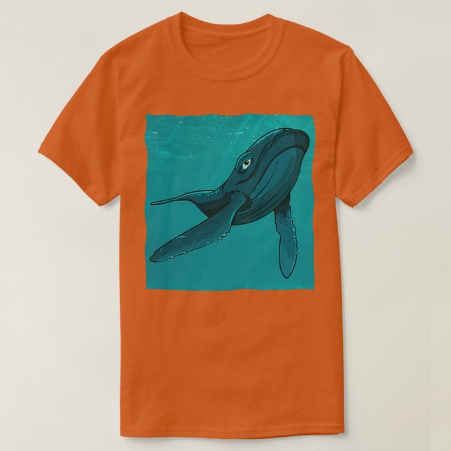 Camiseta Ballenas de mamíferos oceánicos adornos de ballena (Diseño del anverso)