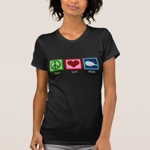 Camiseta Ballenas del amor de la paz
