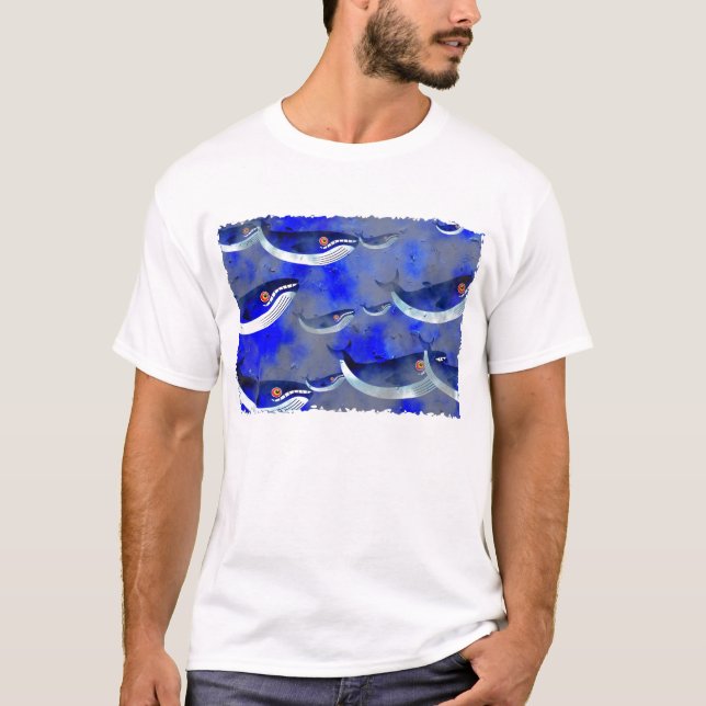 Camiseta Ballenas del Grunge (Anverso)