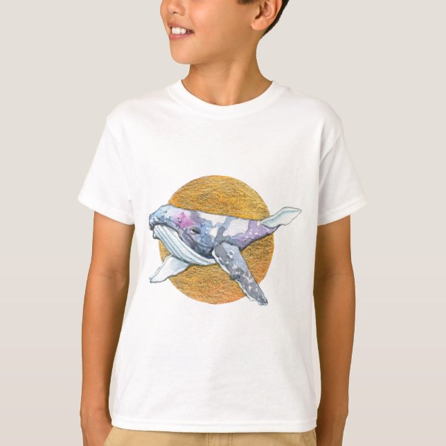 Camiseta Ballenas flotan (Anverso)
